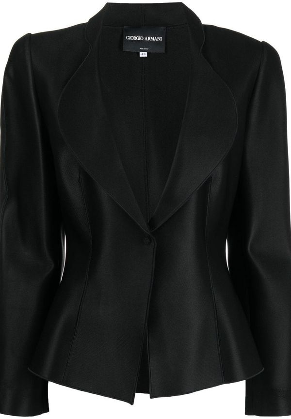 Giorgio Armani Pre-Owned jacka från 2000-talet - Svart