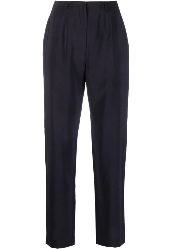 Giorgio Armani Pre-Owned smala byxor från 1990-talet - Blå