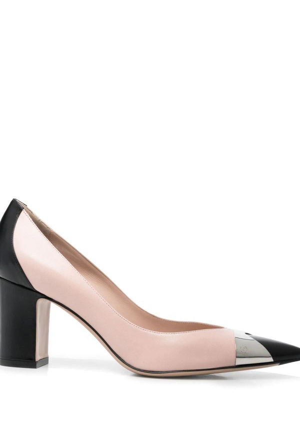 Giorgio Armani pumps med färg 80 mm - Svart