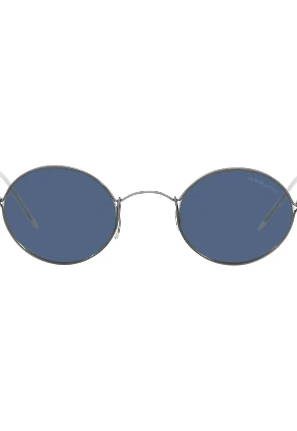 Giorgio Armani runda solglasögon - Grå
