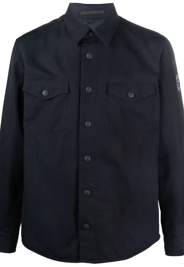 Giorgio Armani skjortjacka - Blå
