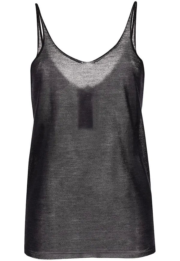 Giorgio Armani stickat linne - Svart