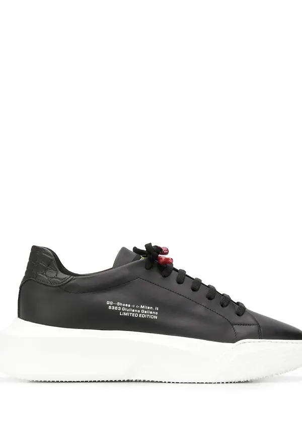 Giuliano Galiano Nemesis låga sneakers - Svart