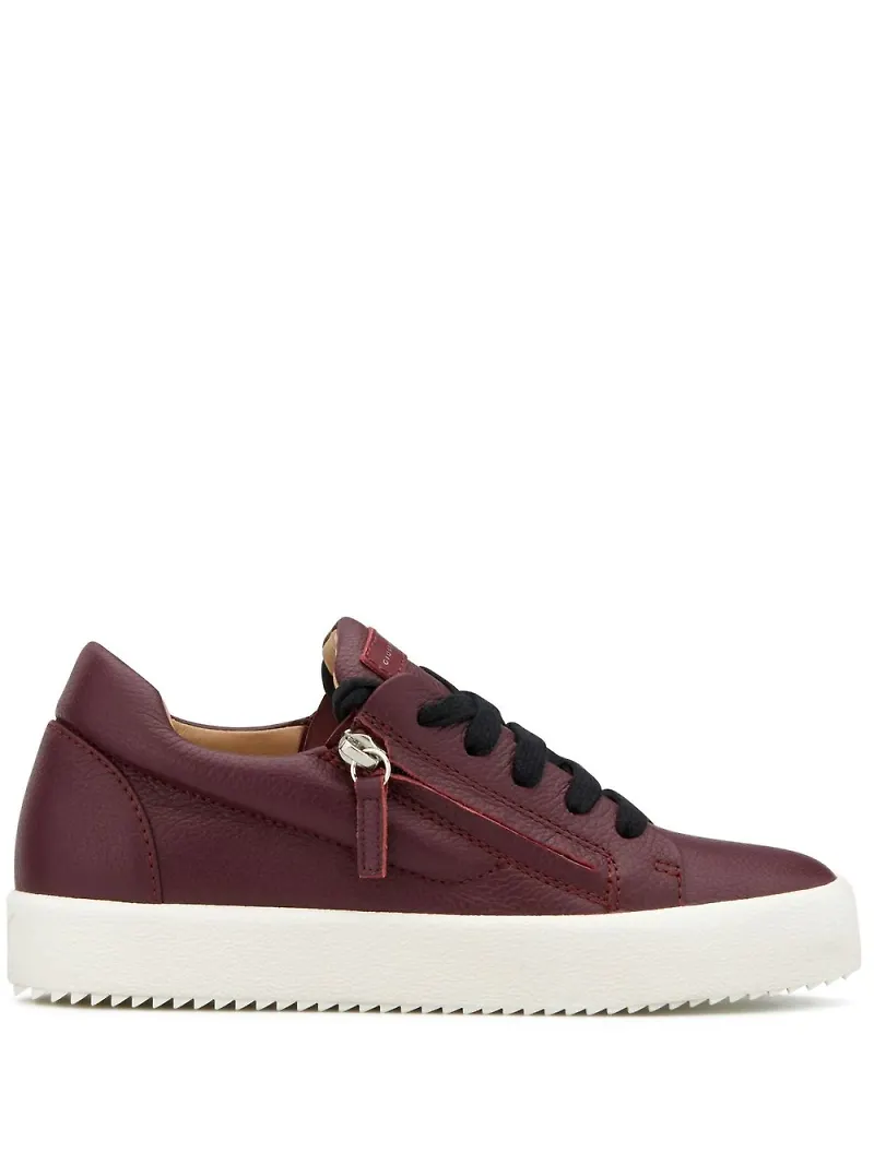 Giuseppe Zanotti Addy låga sneakers - Röd