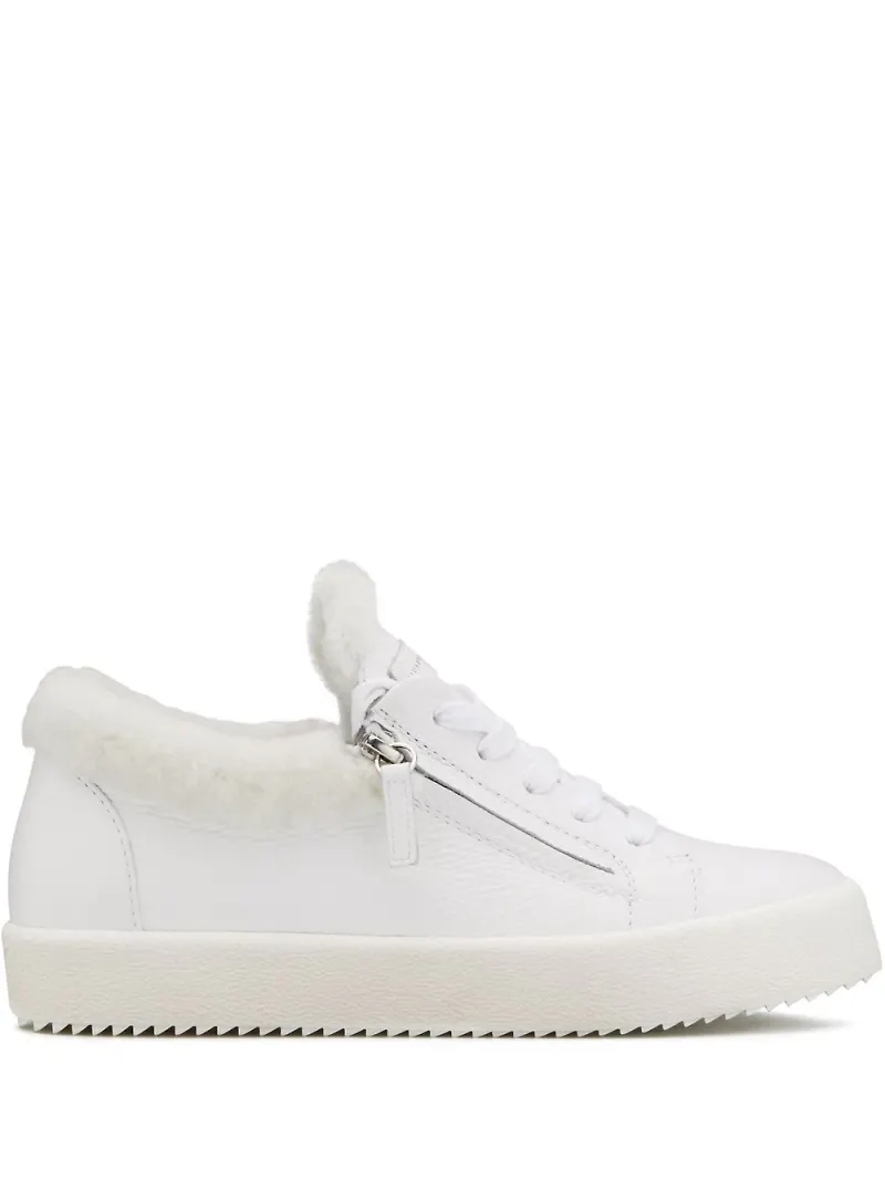 Giuseppe Zanotti Addy Winter låga sneakers - Vit