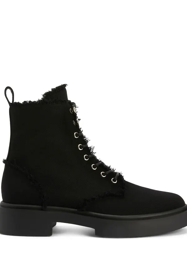Giuseppe Zanotti Adric bikerstövlar - Svart