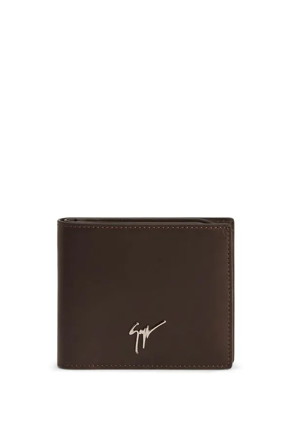Giuseppe Zanotti Albert läderplånbok - Brun
