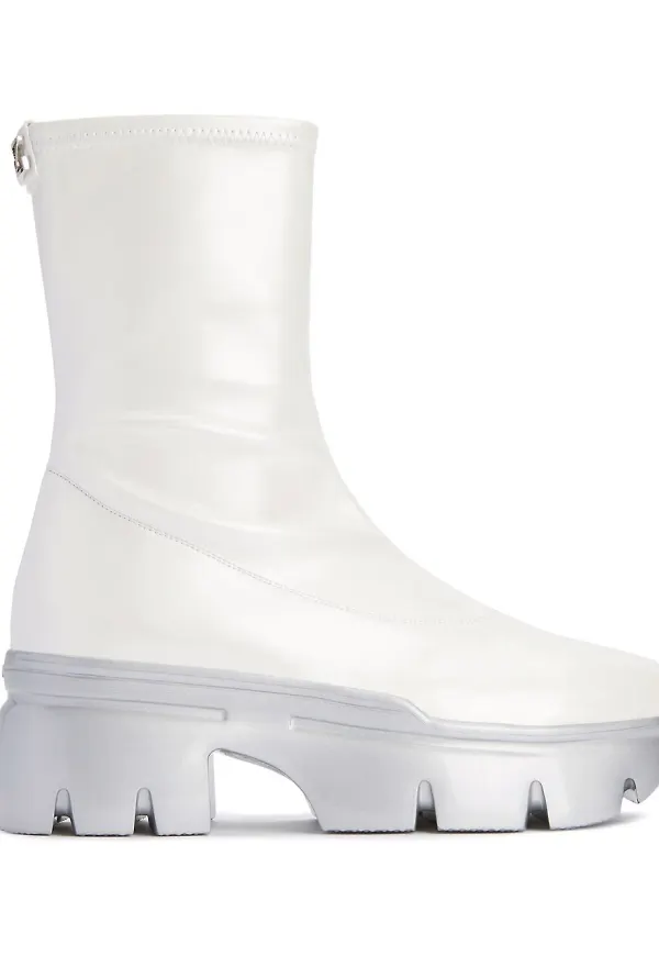 Giuseppe Zanotti Apocalypse Gloss stövlar - Vit