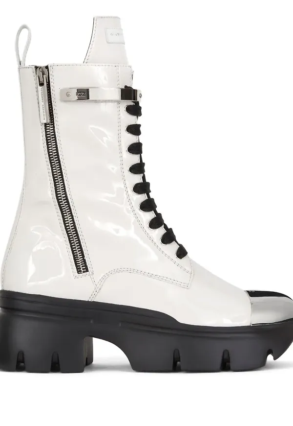 Giuseppe Zanotti Apocalypse stövlar - Vit