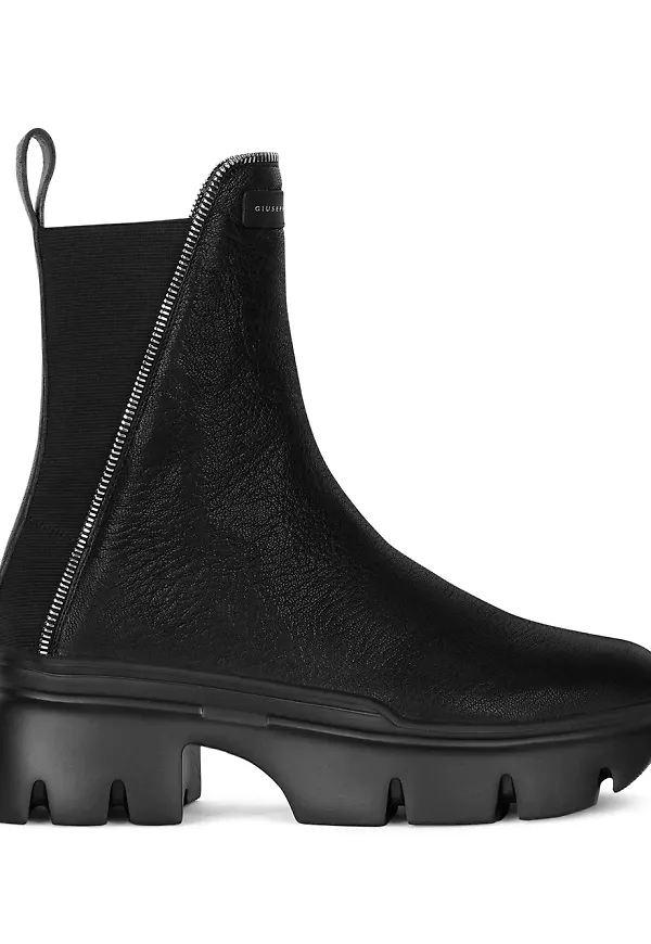 Giuseppe Zanotti Apocalypse stövlar med dragkedja - Svart