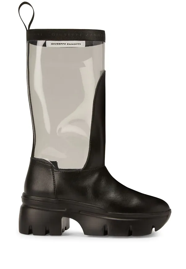 Giuseppe Zanotti Apocalypse vadhöga stövlar - Svart