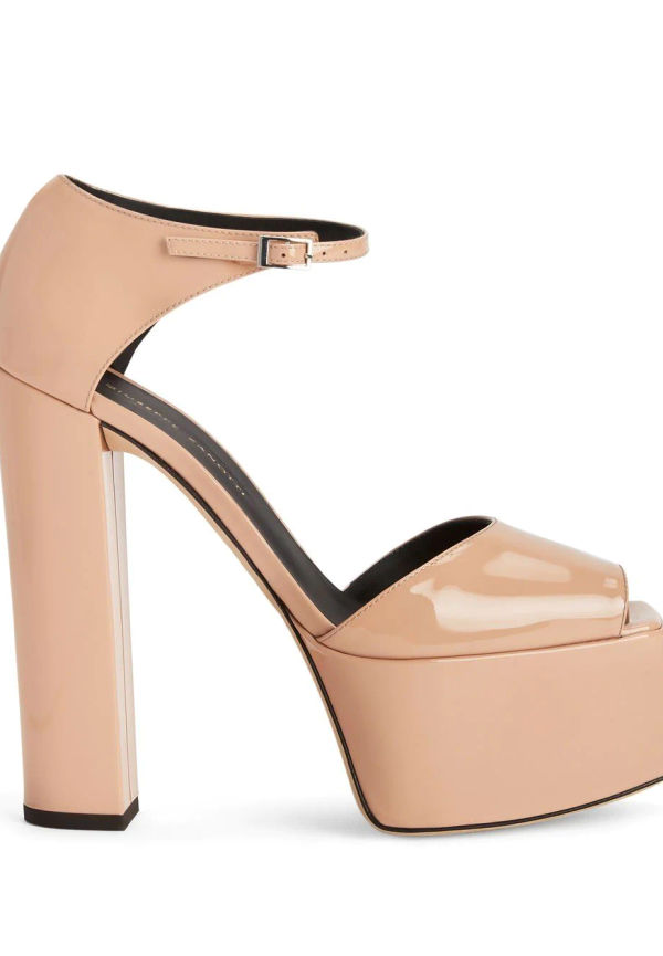 Giuseppe Zanotti Bebe Touch platåsandaler 150 mm - Rosa