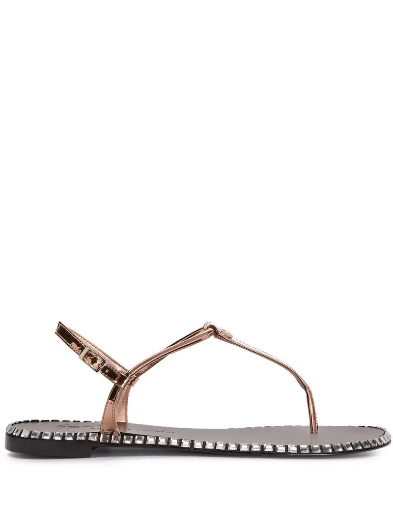 Giuseppe Zanotti Bellatriks sandaler med nitar - Rosa