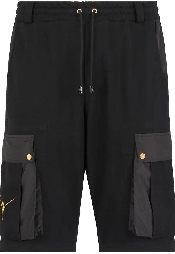 Giuseppe Zanotti bermudashorts med dragsko - Svart