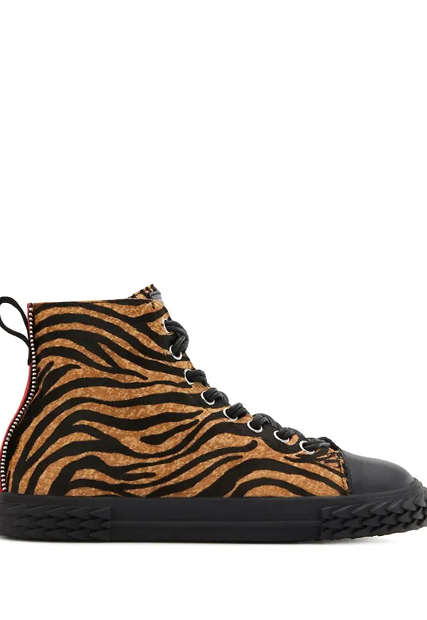 Giuseppe Zanotti Blabber djurmönstrade sneakers - Brun
