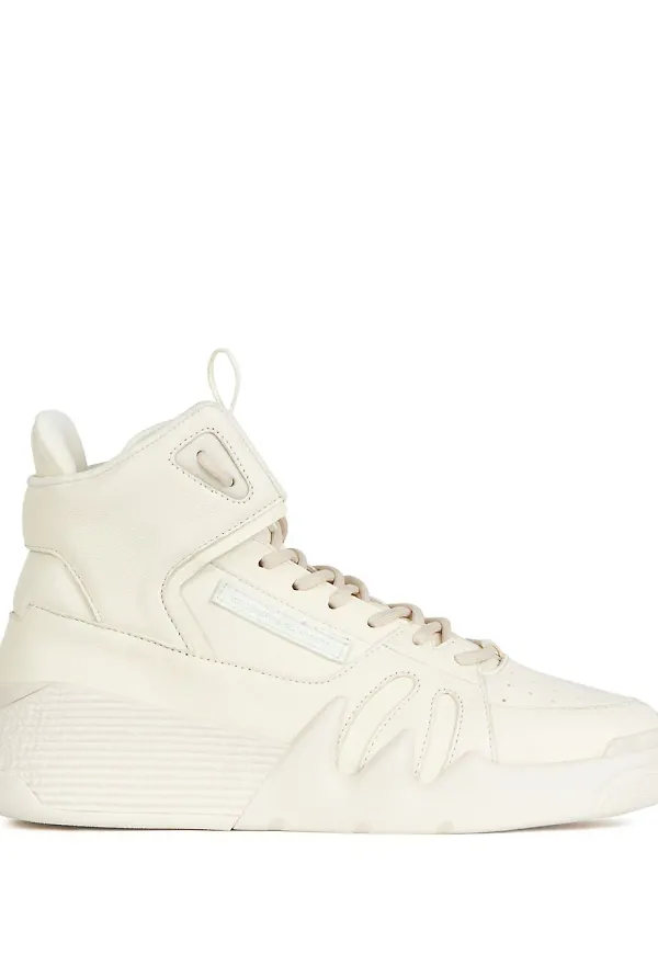 Giuseppe Zanotti Blabber höga sneakers - Vit