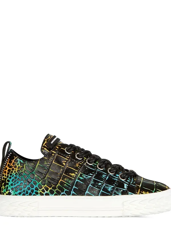 Giuseppe Zanotti Blabber låga sneakers - Svart