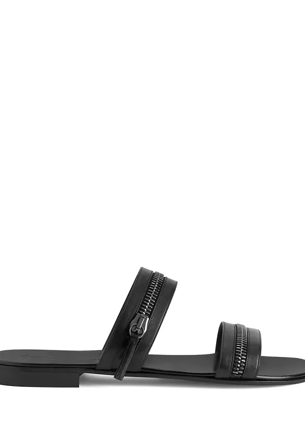Giuseppe Zanotti Brad sandaler med dragkedja - Svart