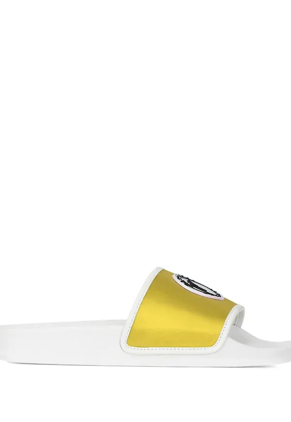 Giuseppe Zanotti Brett tofflor - Gul