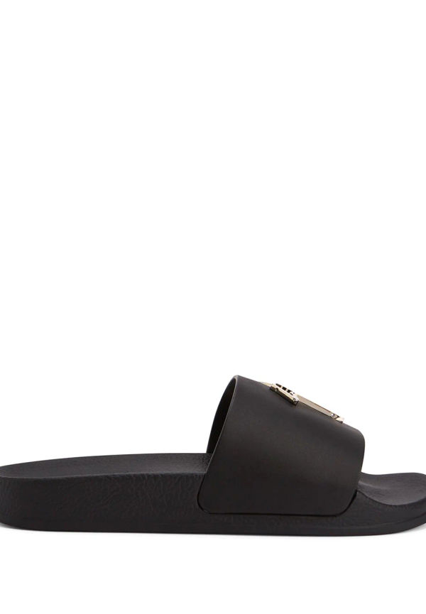 Giuseppe Zanotti Brett tofflor - Svart