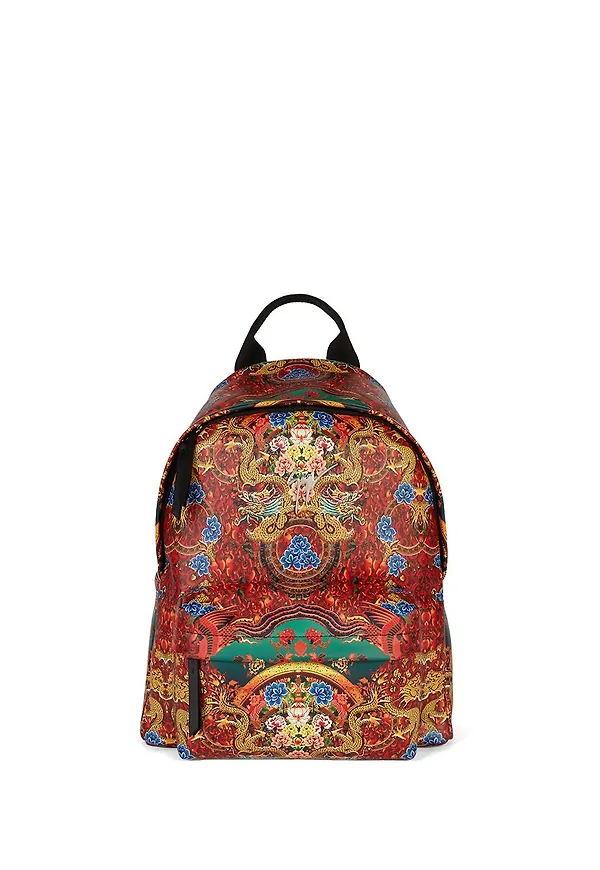 Giuseppe Zanotti Bud läderryggsäck - Röd
