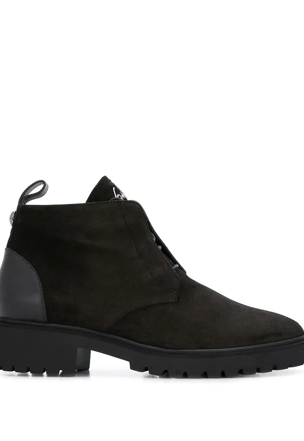 Giuseppe Zanotti Buddie kängor - Svart