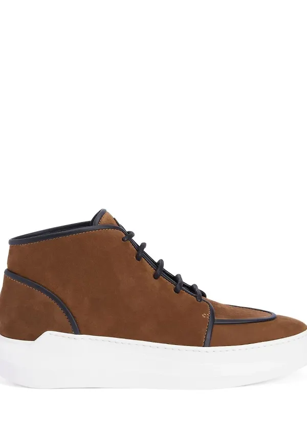 Giuseppe Zanotti Buvel höga sneakers - Brun
