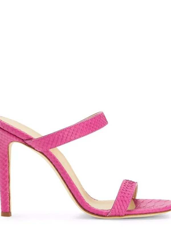 Giuseppe Zanotti Calista slip on-sandaler med klack - Rosa