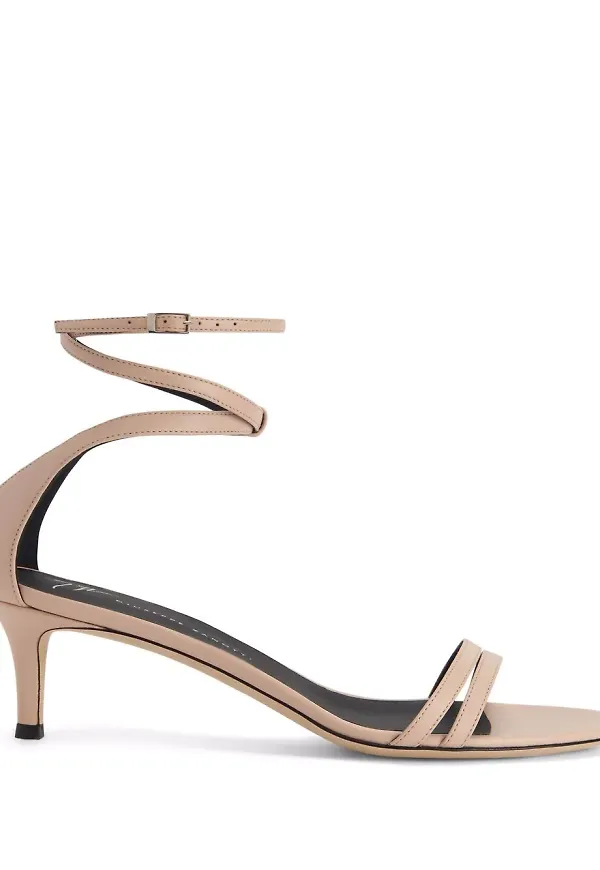 Giuseppe Zanotti Catia lädersandaler - Rosa