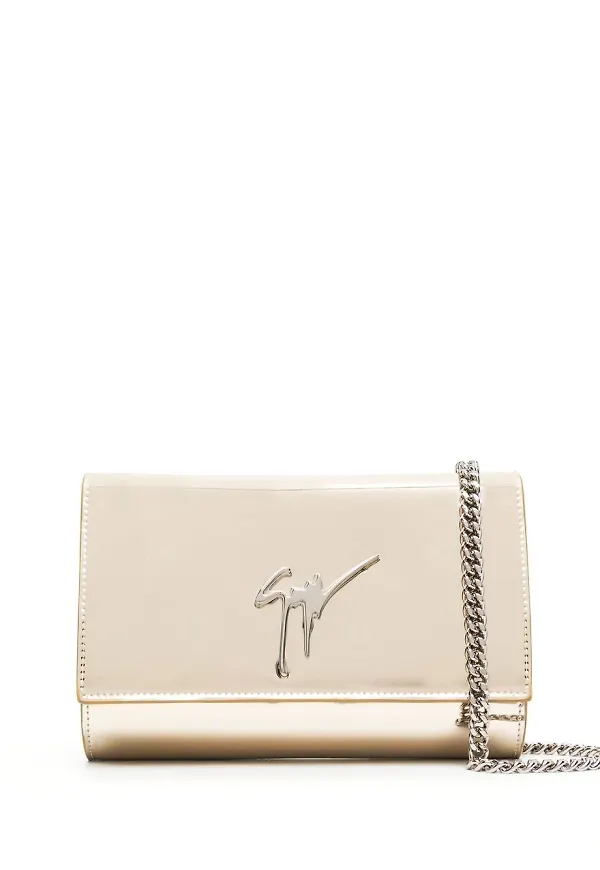 Giuseppe Zanotti Cleopatra axelväska - Guldfärgad