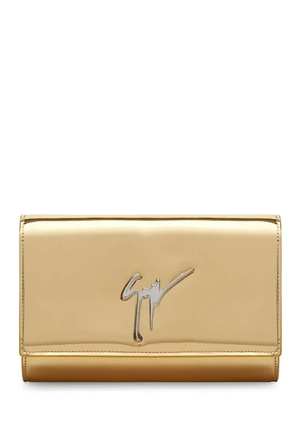 Giuseppe Zanotti Cleopatra kuvertväska - Guldfärgad