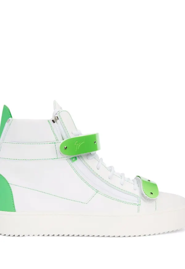Giuseppe Zanotti Coby höga sneakers - Vit