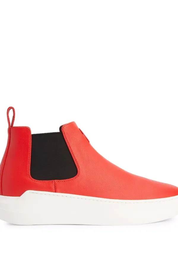 Giuseppe Zanotti Conley höga stövlar - Röd