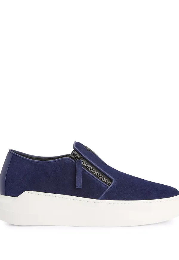 Giuseppe Zanotti Conley slip on-sneakers - Blå