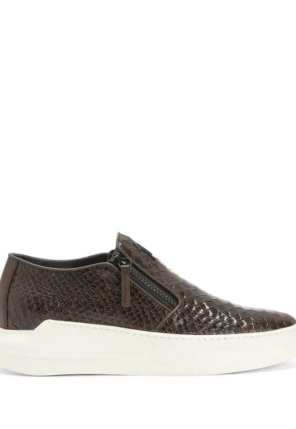 Giuseppe Zanotti Conley slip on-sneakers - Brun