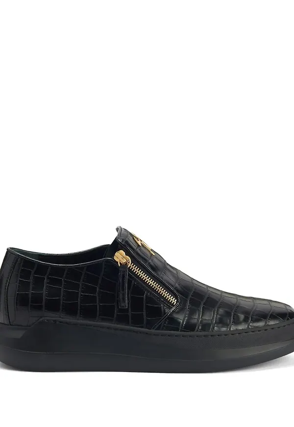 Giuseppe Zanotti Conley slip on-sneakers - Svart