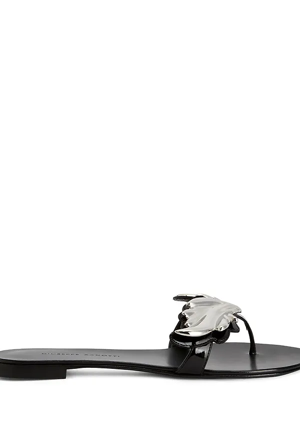 Giuseppe Zanotti Cruel platta sandaler - Svart