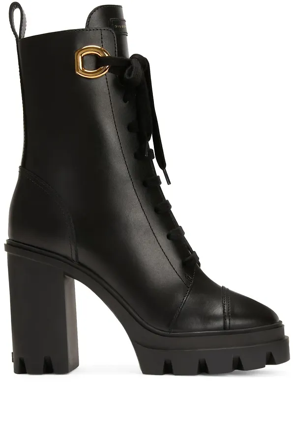 Giuseppe Zanotti Cubalibre 110 mm stövletter - Svart