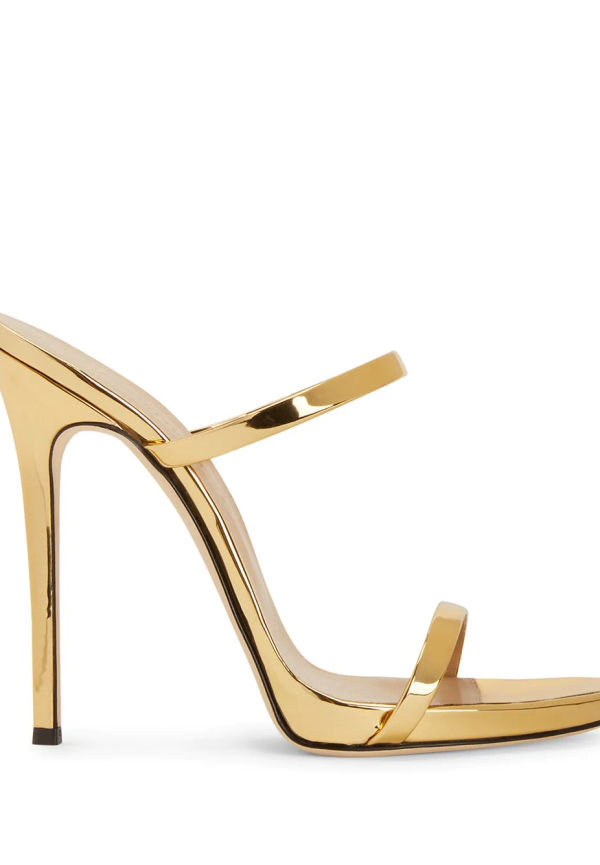 Giuseppe Zanotti Darsey remsandaler - Guldfärgad