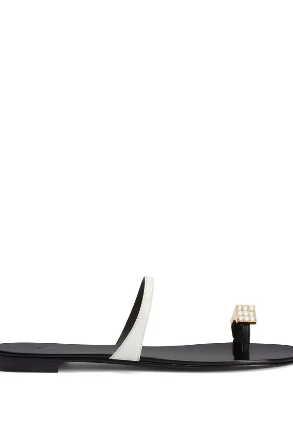 Giuseppe Zanotti Dynamo Ring sandaler - Vit
