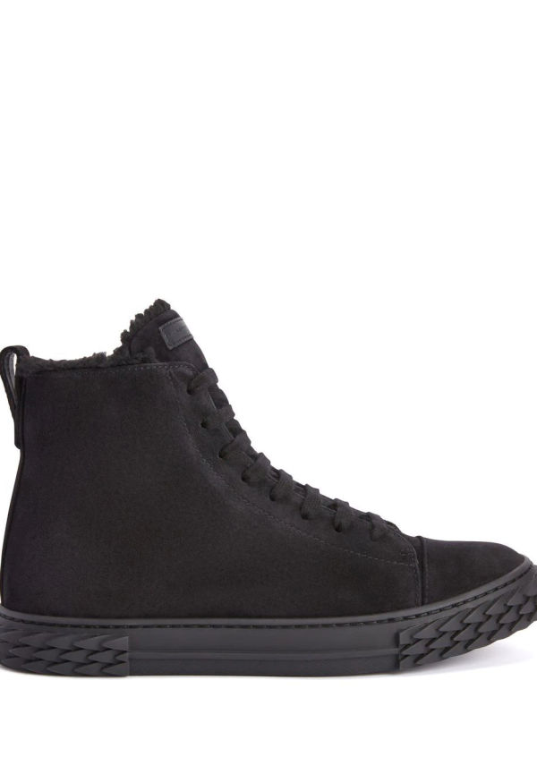 Giuseppe Zanotti Ecoblabber höga sneakers - Svart