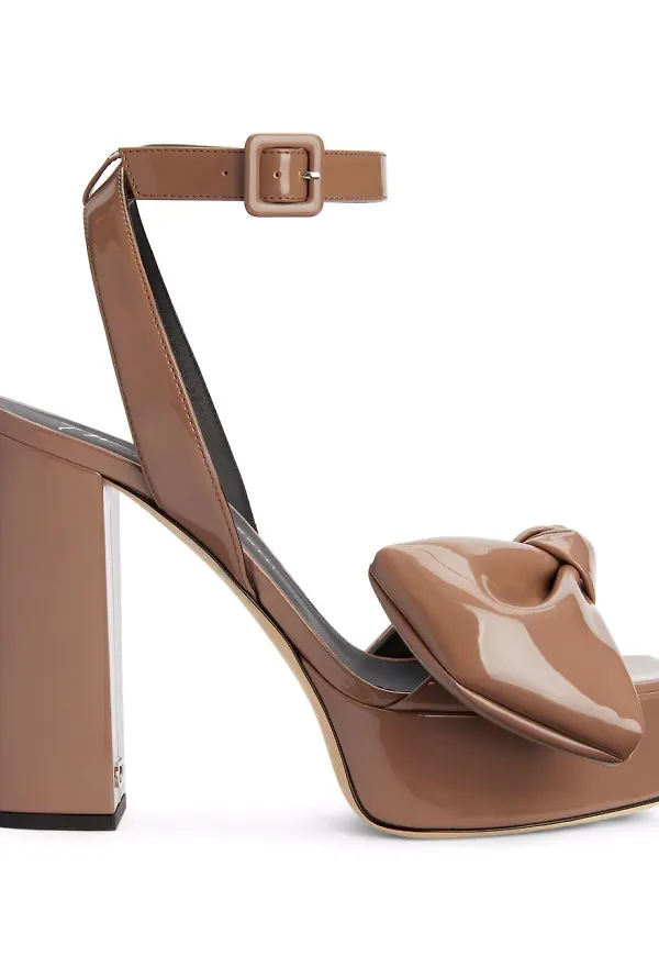 Giuseppe Zanotti Eunomya högklackade sandaler - Brun