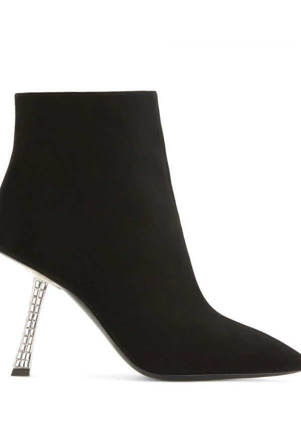 Giuseppe Zanotti Farrah Fancy stövlar 95 mm - Svart