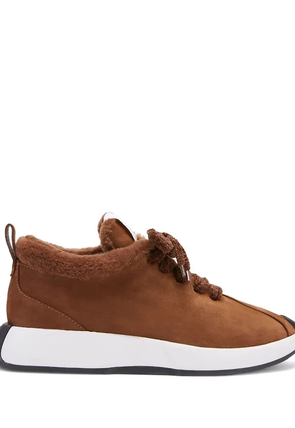 Giuseppe Zanotti Ferox låga sneakers - Brun