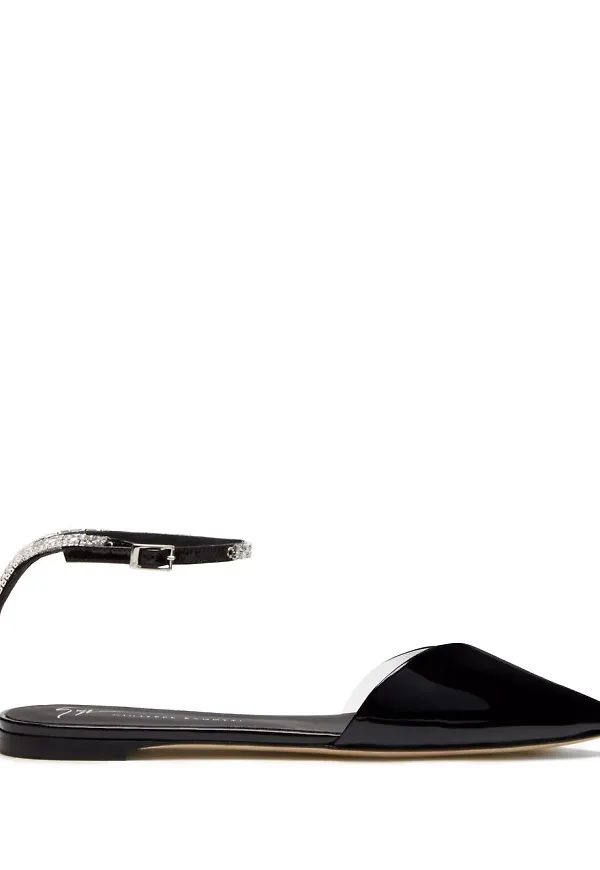 Giuseppe Zanotti Fonteyn spetsiga pumps - Svart
