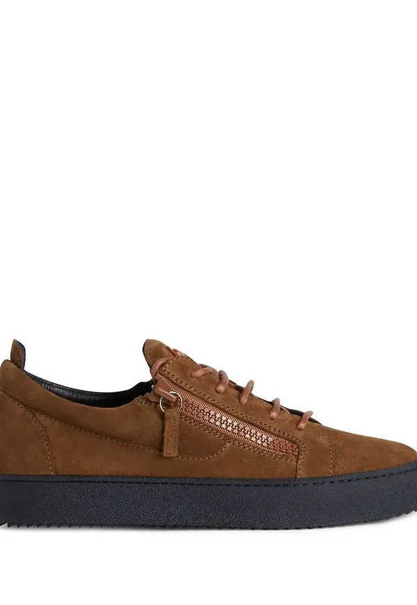 Giuseppe Zanotti Frankie låga sneakers - Brun