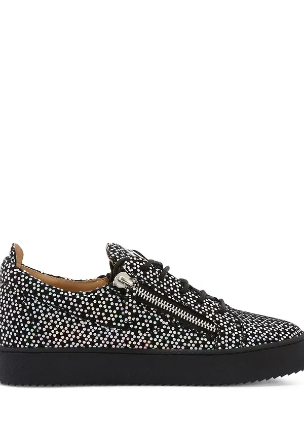 Giuseppe Zanotti Frankie låga sneakers - Svart