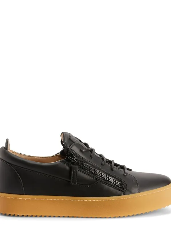 Giuseppe Zanotti Frankie låga sneakers - Svart