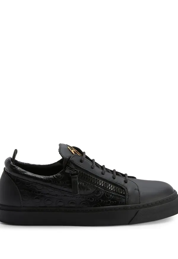 Giuseppe Zanotti Frankie låga sneakers - Svart