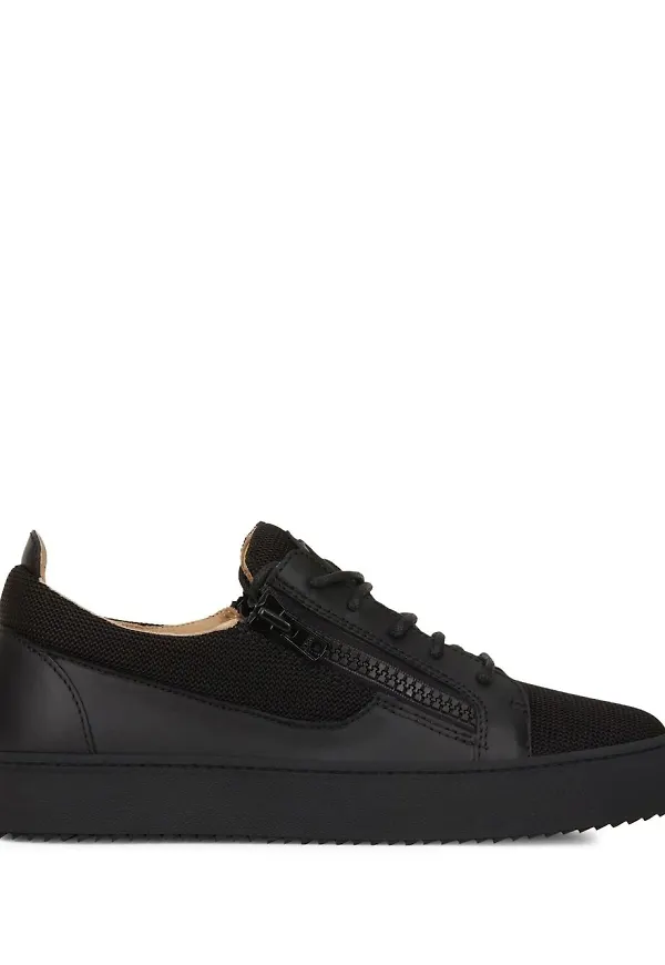 Giuseppe Zanotti Frankie låga sneakers - Svart